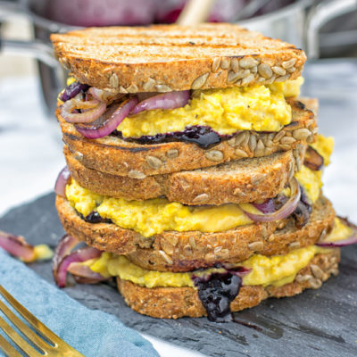 Blueberry Grilled Cheese | Contentedness Cooking | Craft Collector