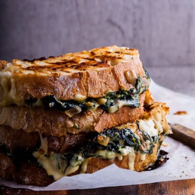 Creamed Spinach Grilled Cheese | Simply Delicious | Craft Collector