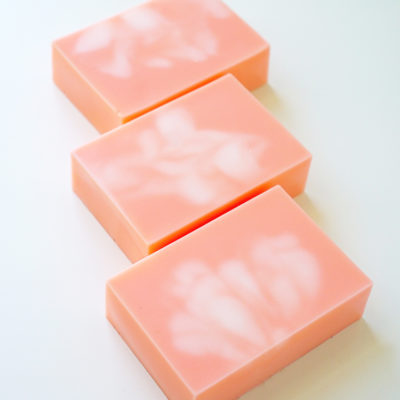 Peaches and Cream Soap | Happiness is Homemade | Craft Collector