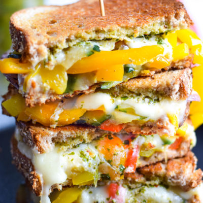 Mexican Fajita Grilled Cheese | Isabel Eats | Craft Collector