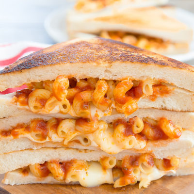 Spaghetti Grilled Cheese | Kirbie’s Cravings | Craft Collector