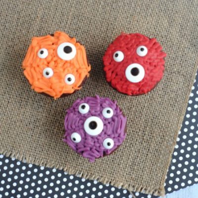 Monster Cupcakes | Freebie Finding Mom | Craft Collector