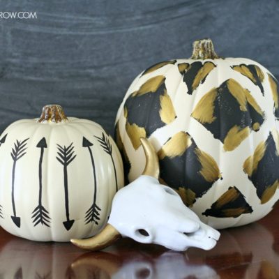 Tribal Inspired Pumpkin | The Crafted Sparrow | Craft Collector