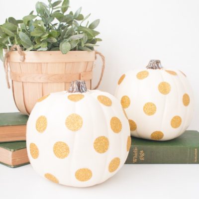 Glitter Dot Pumpkin | The Beauty Dojo | Craft Collector
