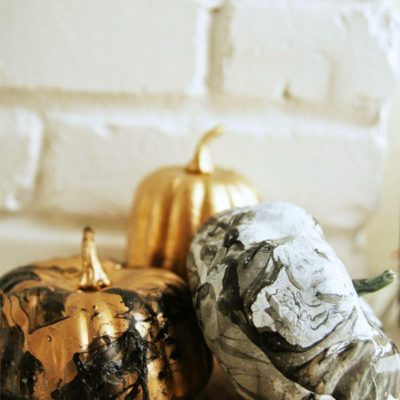 Marbled Pumpkins | Homemade Ginger | Craft Collector