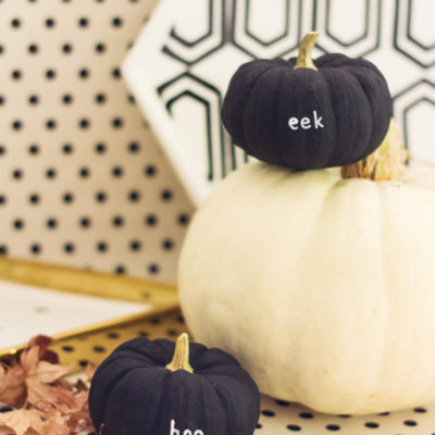 Mini Message Pumpkins | Lovely Indeed | Craft Collector