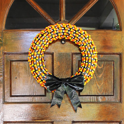 Candy Corn Wreath | Well Made Heart | Craft Collector