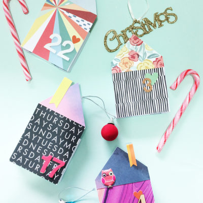 Paper Houses Advent Calendar | Live it. Love it. Make it. | Craft Collector