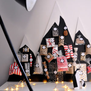 Advent Calendar Mountains | Mama is Dreaming | Craft Collector