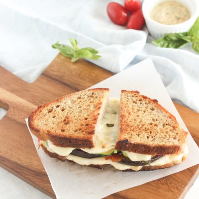 Veggie Hummus Grilled Cheese | Lively Table | Craft Collector