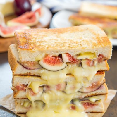 Fig and Brie Grilled Cheese | Kirbie’s Cravings | Craft Collector