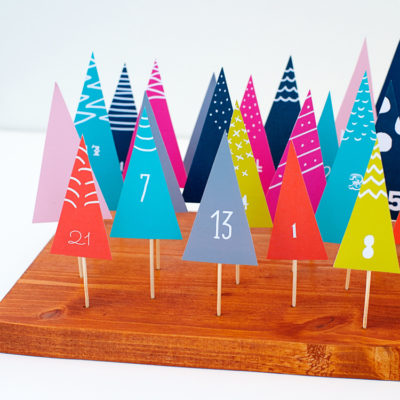 Paper Forrest Advent Calendar | Hello Happy Studio | Craft Collector
