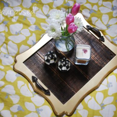 Pallet Tray | BrePurposed | Craft Collector